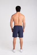 Bermuda Tactel Elastano com Zíper - Azul