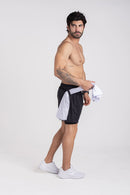 Shorts Dry-Fit 2 em 1 - Preto