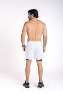 Shorts Dry-Fit 2 em 1- Branco