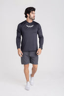 Camiseta Térmica Manga Longa com Proteção UV - Preto