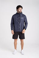 Jaqueta Corta Vento Black White Sport - Azul