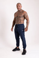 Calça Elast Fit Black White - Azul